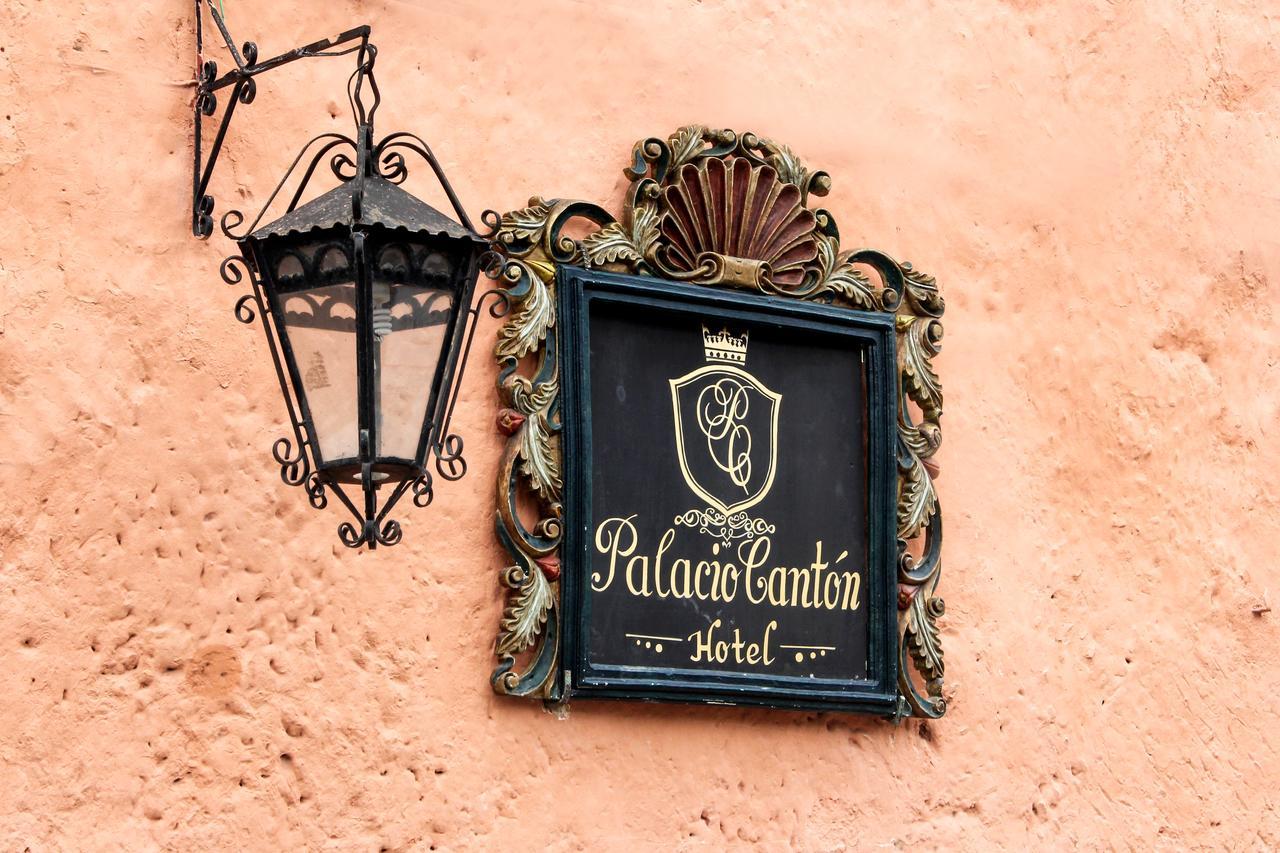 Hotel Palacio Canton Valladolid  Exteriör bild